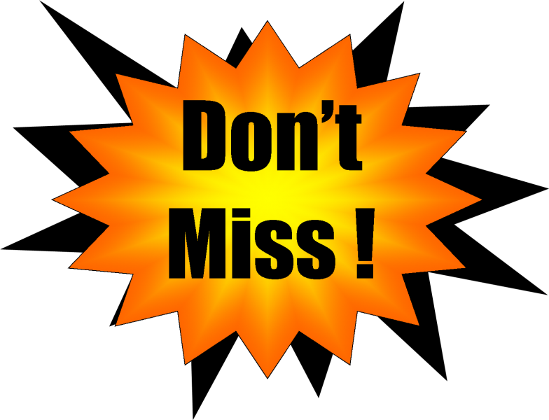 Important Reading - Don T Miss Png Clipart (784x600), Png Download