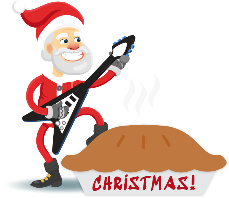 Christmas 2018 Menu - 2018 Clipart (1000x739), Png Download