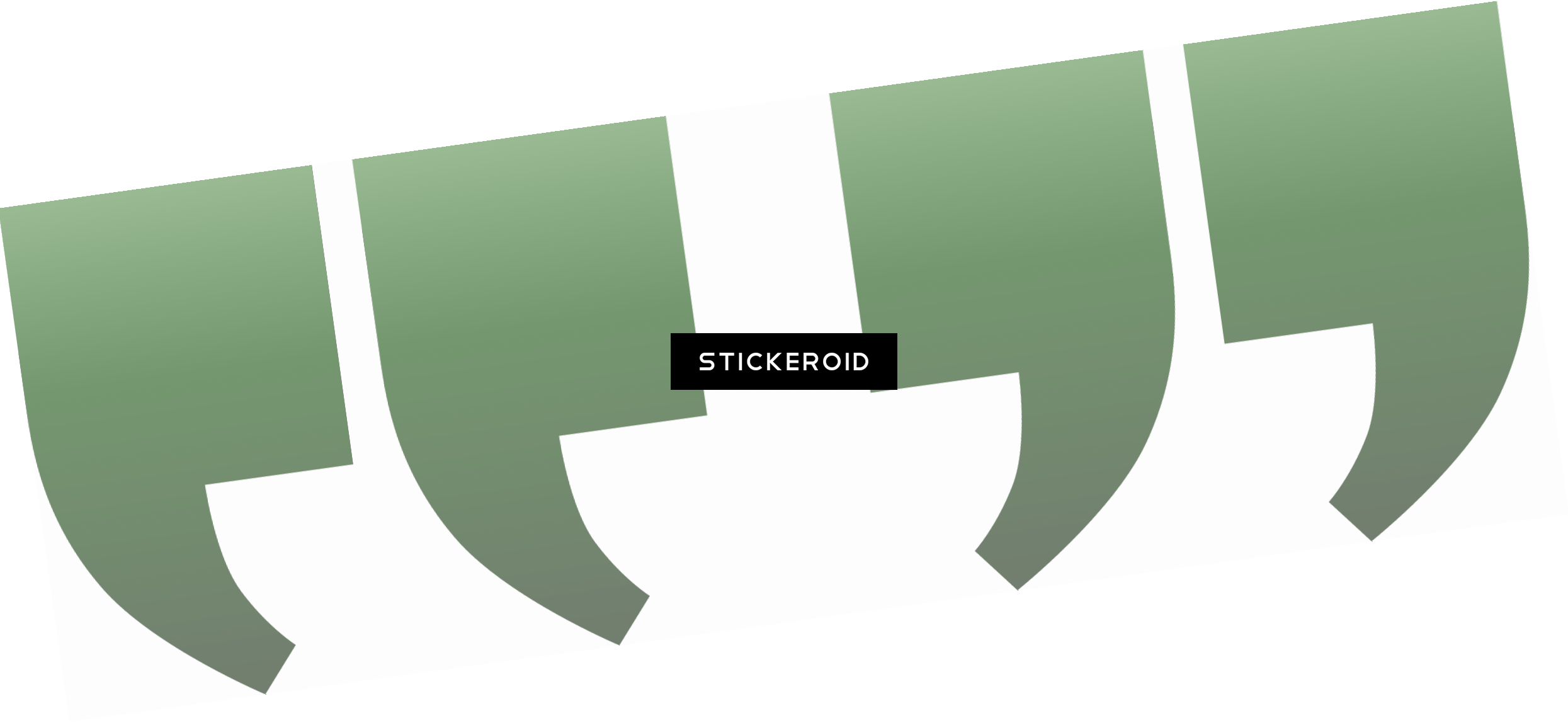 Quotation - Emblem Clipart (2490x1148), Png Download