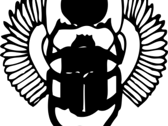 Egyptian Clipart Egyptian Symbol - Egyptian Scarab Beetle Clipart - Png Download (640x480), Png Download