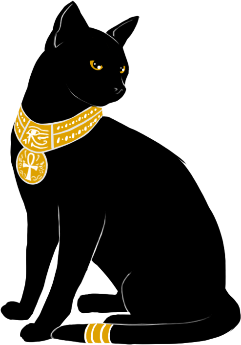 Egyptian Clipart Egypt Costume - Bastet Cat - Png Download (593x768), Png Download