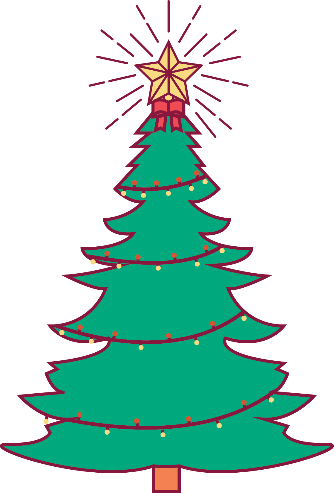 Christmas Extraordinary How To Make A Christmas Tree - Christmas Day Clipart (958x1411), Png Download