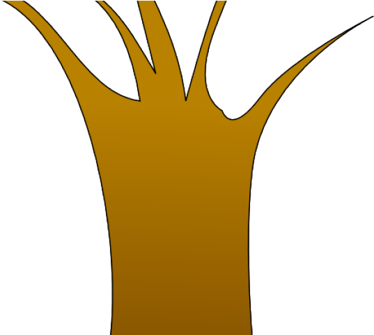 Roots Clipart Tall Tree Stump - Clip Art - Png Download (640x480), Png Download