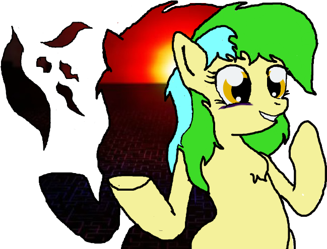 Dymlos, Dimensional Cracks, Dimension Travel, Giggling, - Cartoon Clipart (670x530), Png Download