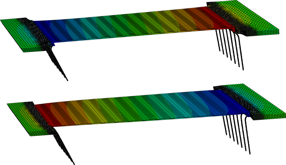 Three Dimensional Analyses Of Integral Abutment Bridges - Three-dimensional Space Clipart (1000x579), Png Download