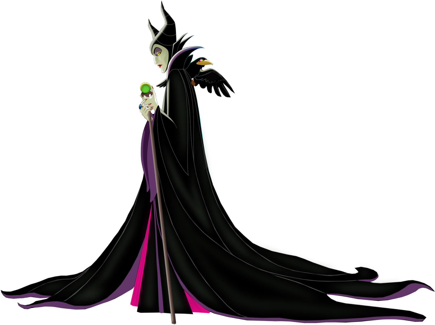 Disney Maleficent Cliparts - Music From Sleeping Beauty [lp Picture Disc] - Png Download (1600x1184), Png Download