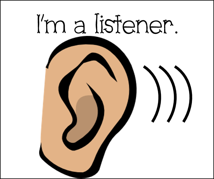 Turn And Talk Better - Ear Clip Art - Png Download (738x618), Png Download