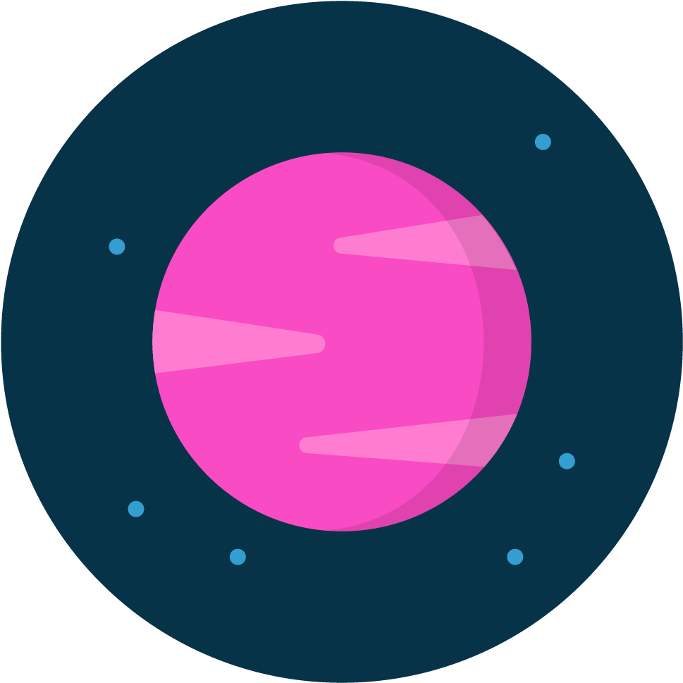 Venus Icon Vector Free Download - Circle Clipart (1025x1024), Png Download