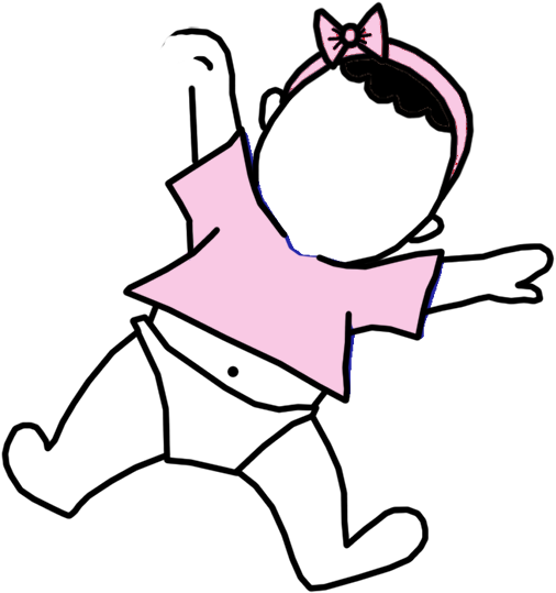 Belarus Flag Clipart Baby Girl - Png Download (1000x1000), Png Download