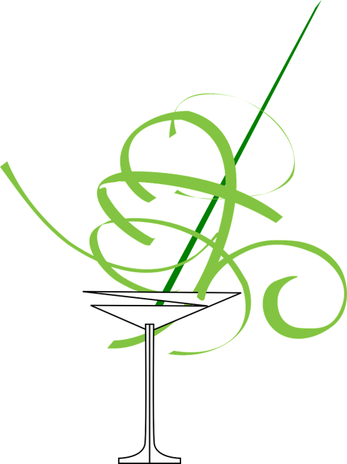 Cocktail Glass Clipart (500x668), Png Download