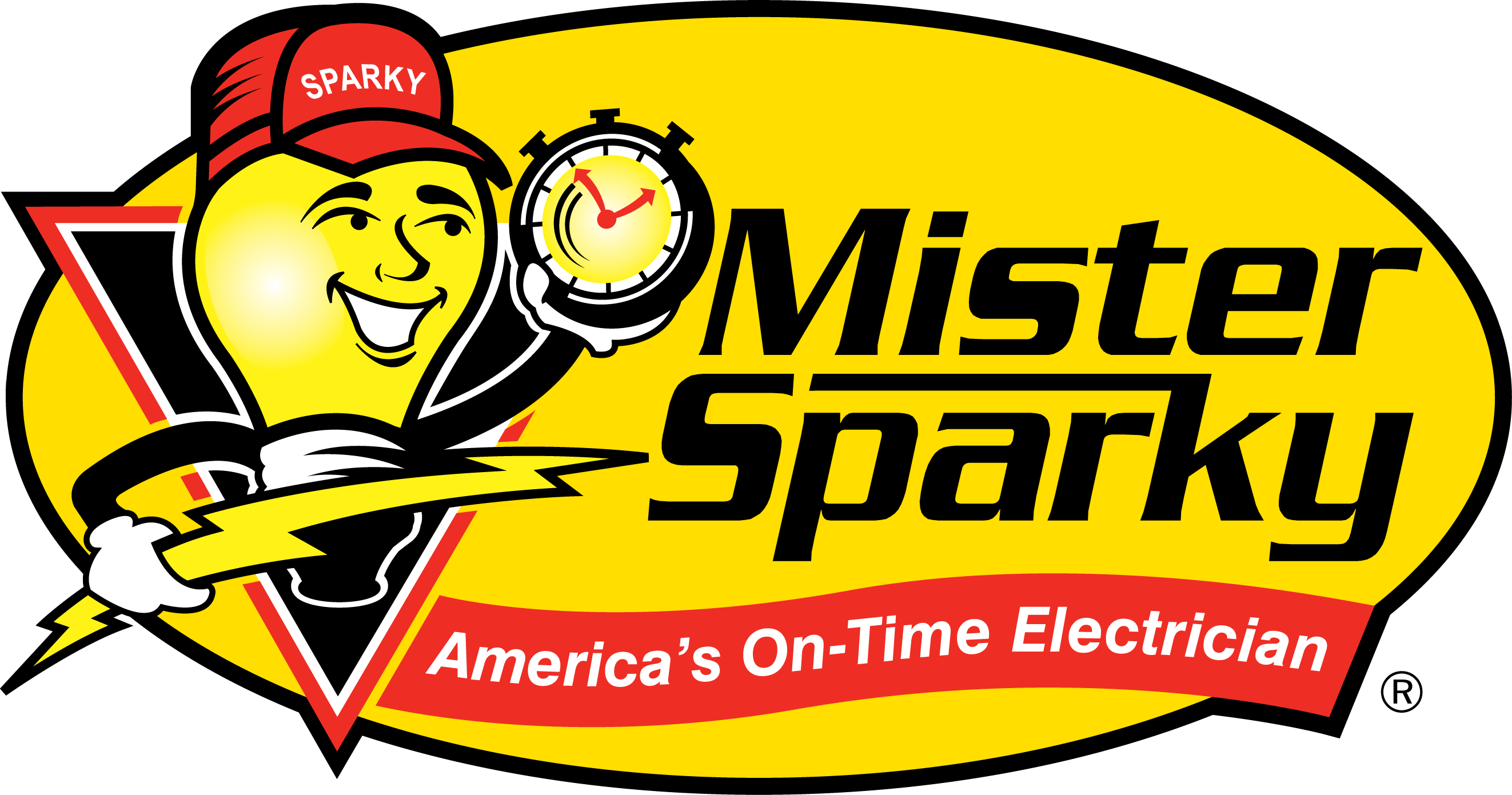 Address - Mister Sparky Logo Clipart (2645x1391), Png Download