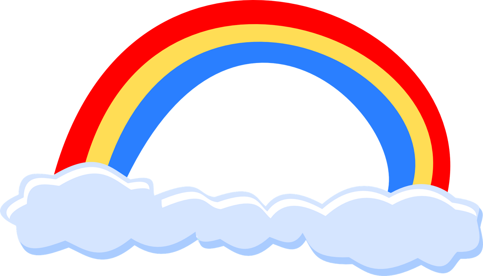 Synonym For Rainbow Clipart (1600x916), Png Download