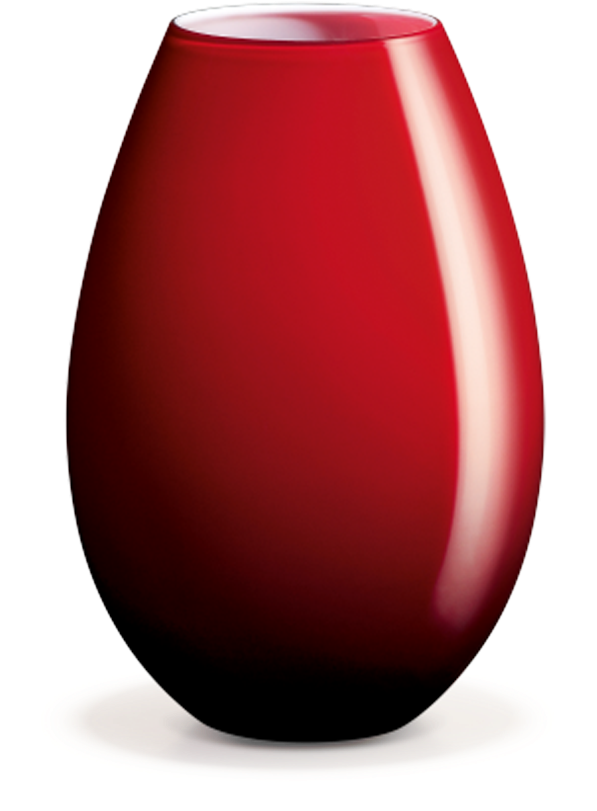 Vase Png - Holmegaard - Cocoon Vase - Height: 205 Mm, Red Clipart (1200x1200), Png Download