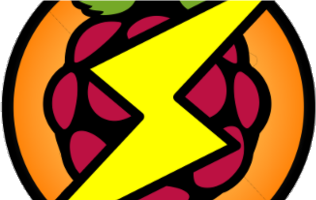 Beginner's Guide To ⚡lightning️⚡ On A Raspberry Pi Clipart (1376x412), Png Download