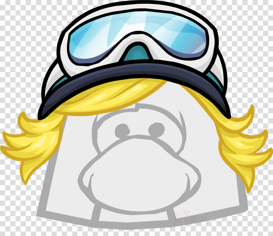 Club Penguin Blonde Hair Clipart Club Penguin Video - Club Penguin The Right - Png Download (900x780), Png Download