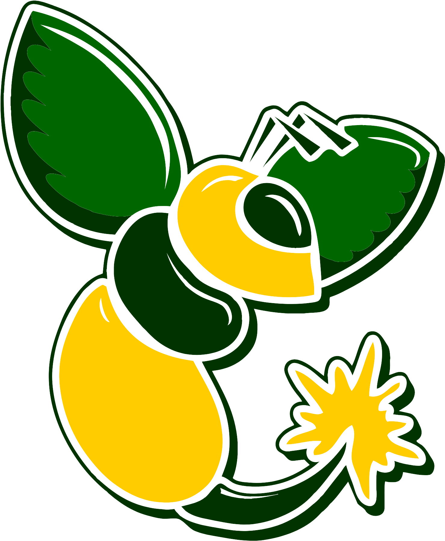 School Logo Image - Marion Center Stingers Football Clipart (1800x1800), Png Download