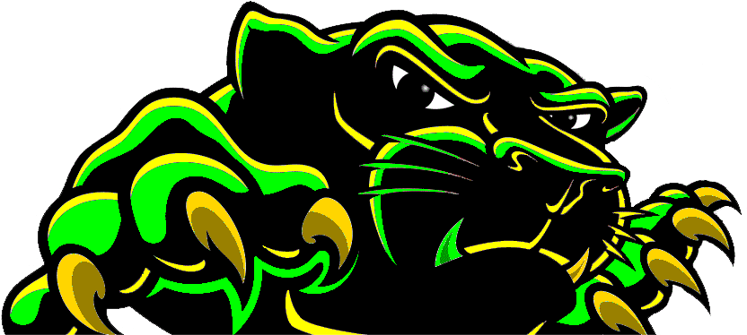 School Logo Image - Pasquotank County High School Panthers Clipart (882x882), Png Download