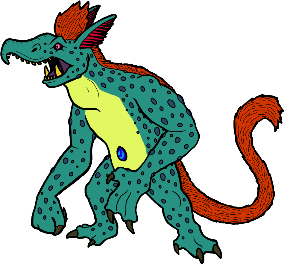 B1 Troll - Cartoon Clipart (1000x1000), Png Download