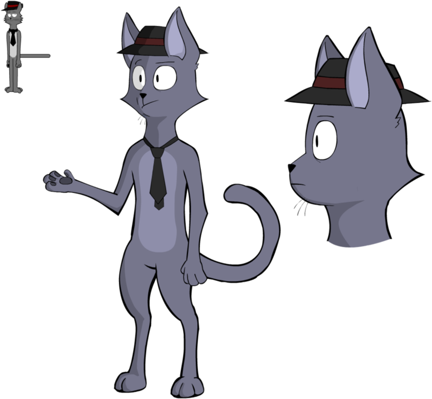 Clip Art Library Stock Bobcat Clipart Anthropomorphic - Deviantart - Png Download (973x822), Png Download