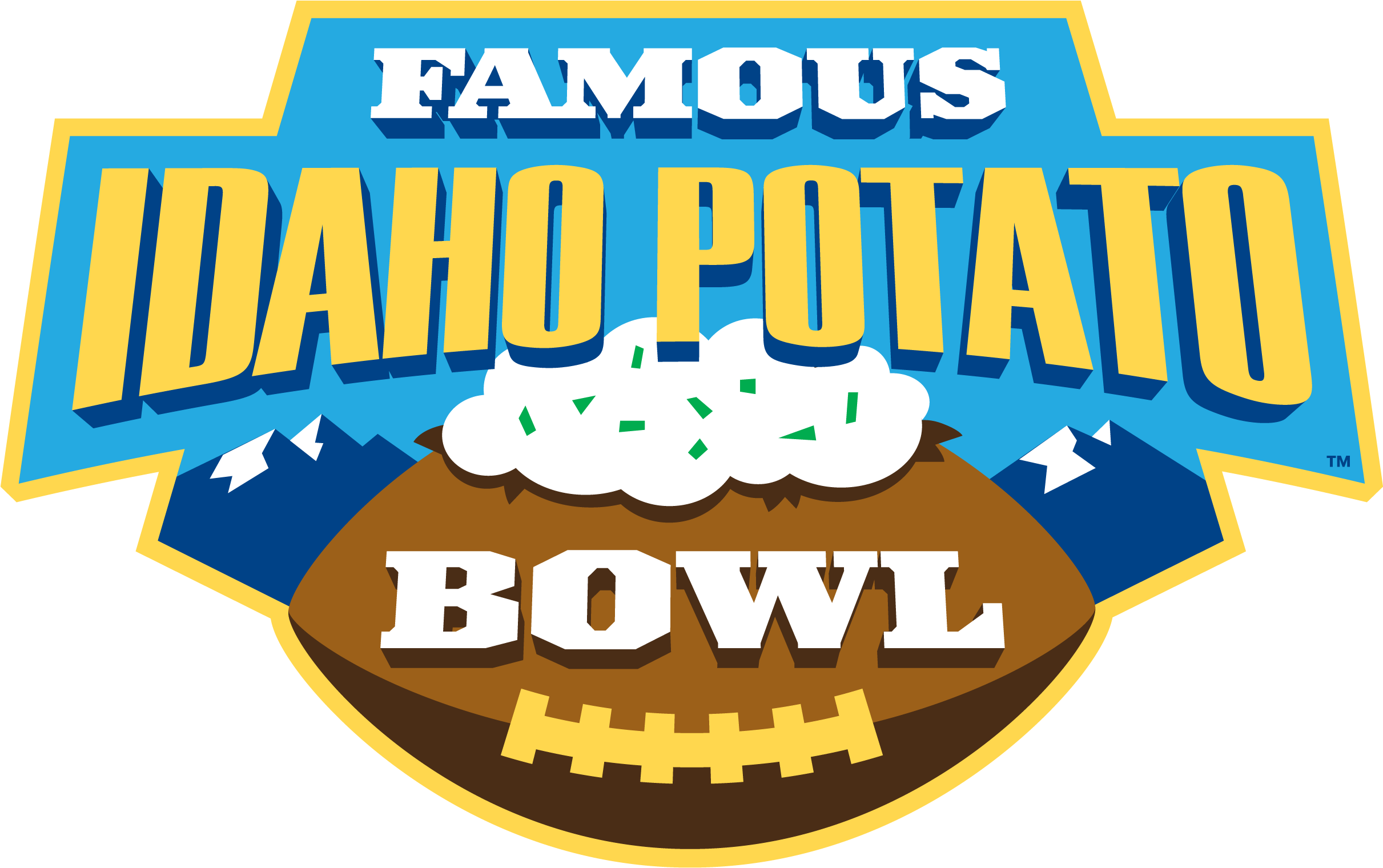 Byu Sports Nation On Twitter - 2018 Famous Idaho Potato Bowl Clipart (1200x753), Png Download