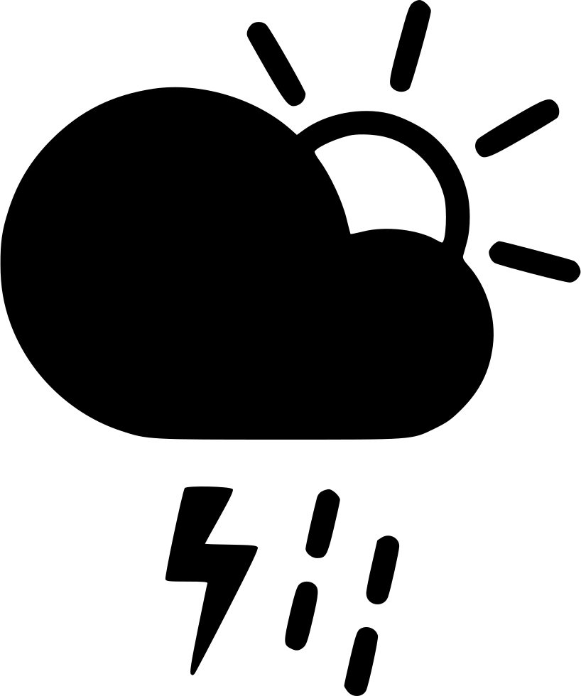 Shower Clipart Rain And Sun - Cloud Sun Wind - Png Download (818x980), Png Download