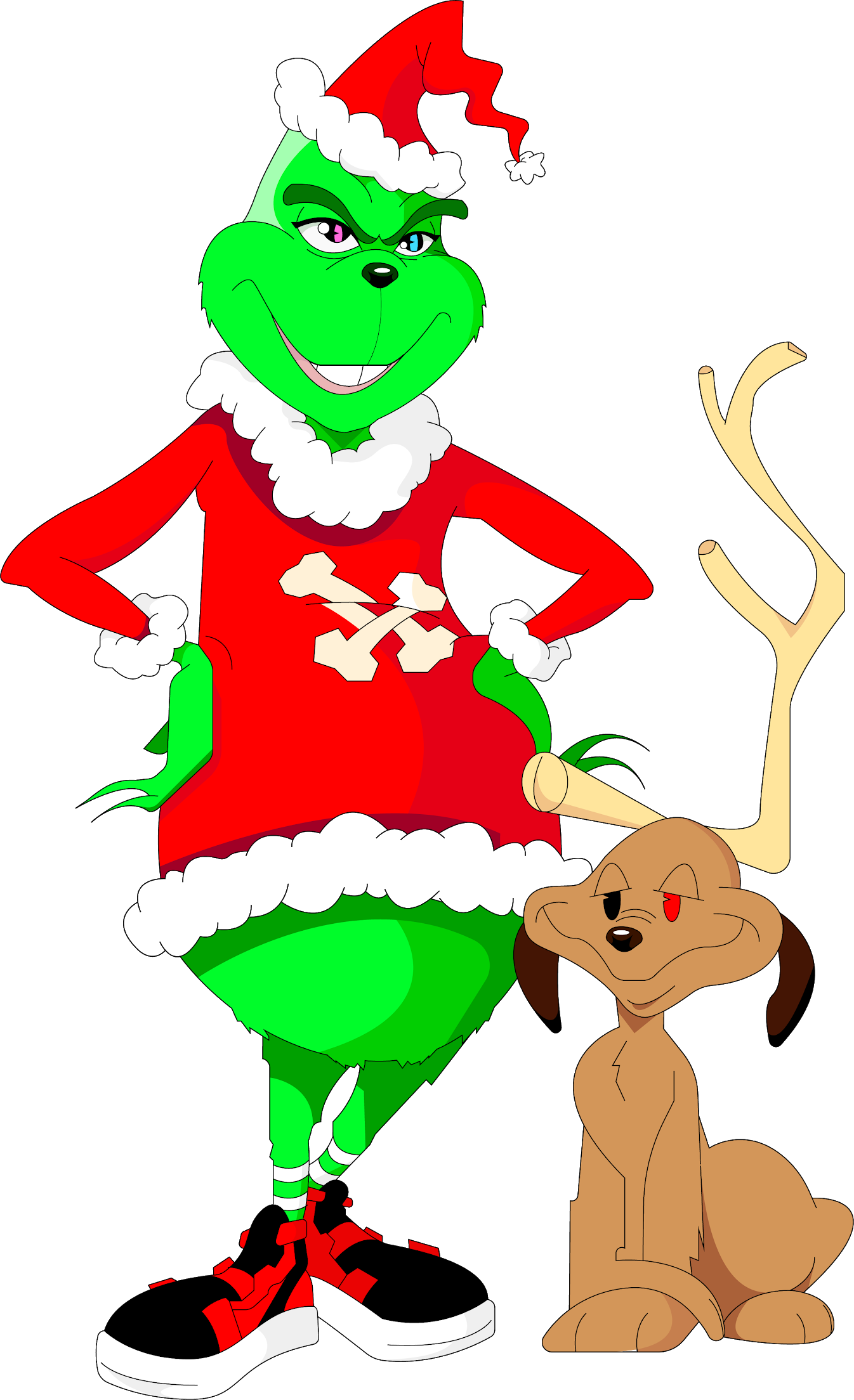 Image Of The Grinch Grinch Clipart Full Size Clipart 1079860