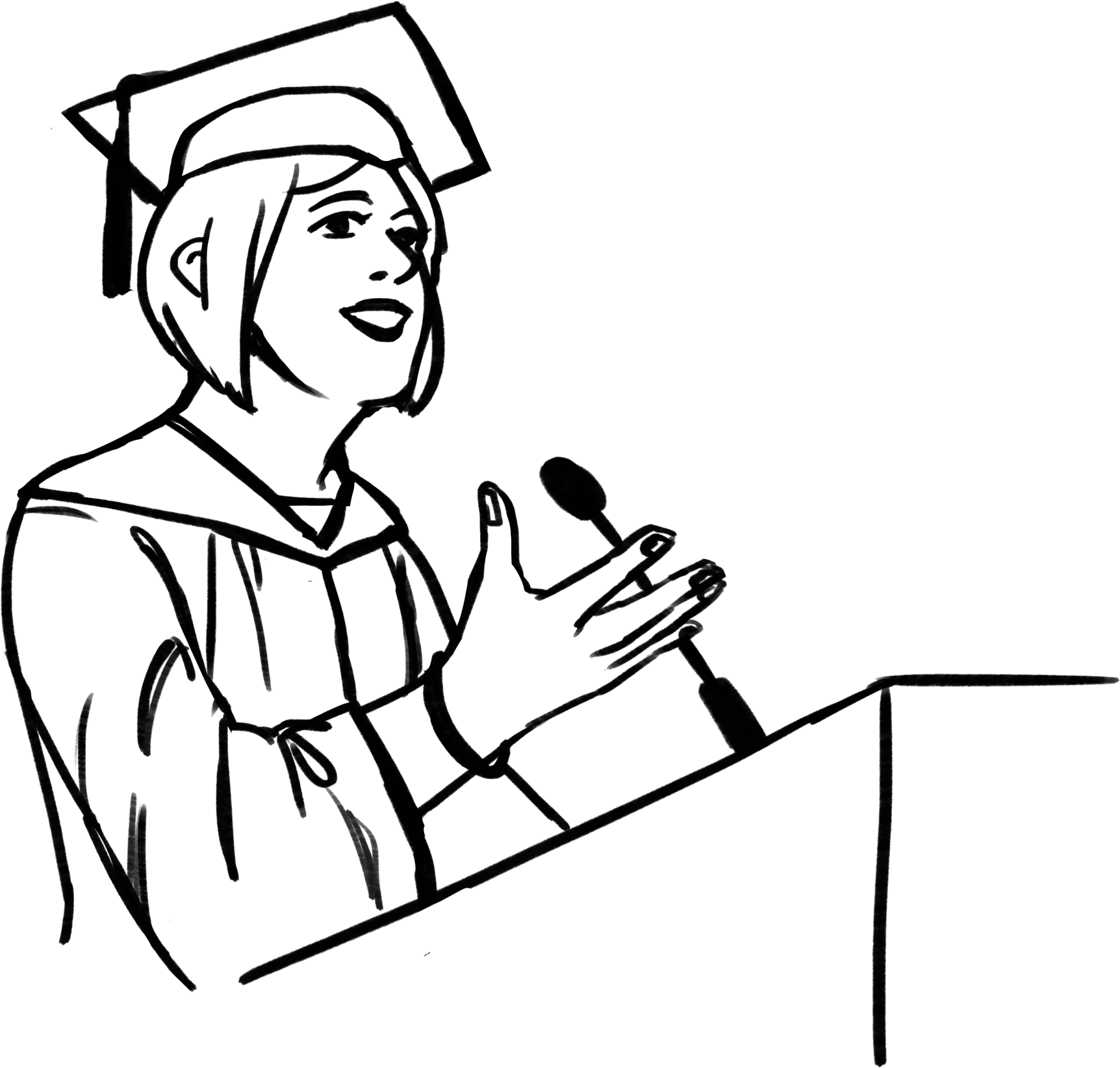 Sanders Offers Most Comprehensive - Drawing Clipart (1979x1902), Png Download