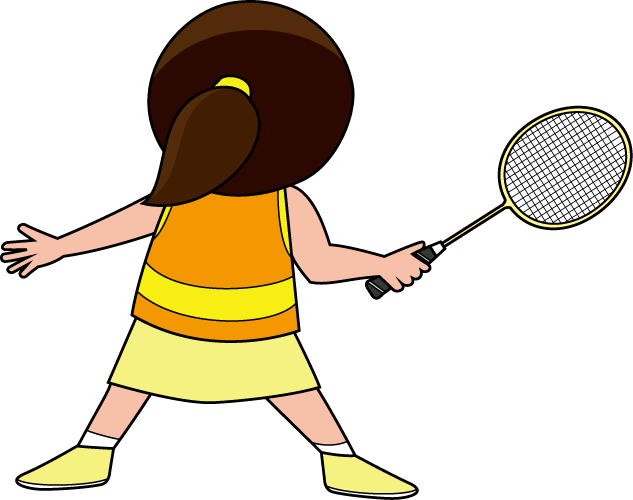 Field Hockey Clip Art Clipart - Badminton - Png Download (633x500), Png Download