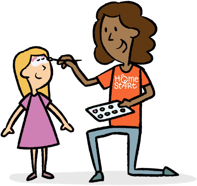 Charity Fundraising Ideas For Schools - Home-start Central Bedfordshire Clipart (800x803), Png Download