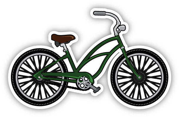 Billy The Kid - Electra Karma Bicycle Clipart (610x610), Png Download