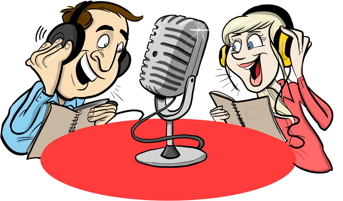 Para Producir Tu Videas Puedes Elegir Entre Voz Femenina - Cartoon Clipart (1266x819), Png Download