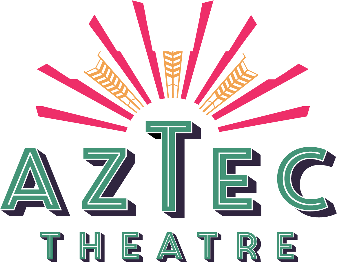 Aztec Theatre - Aztec Theater Logo Clipart (1237x981), Png Download