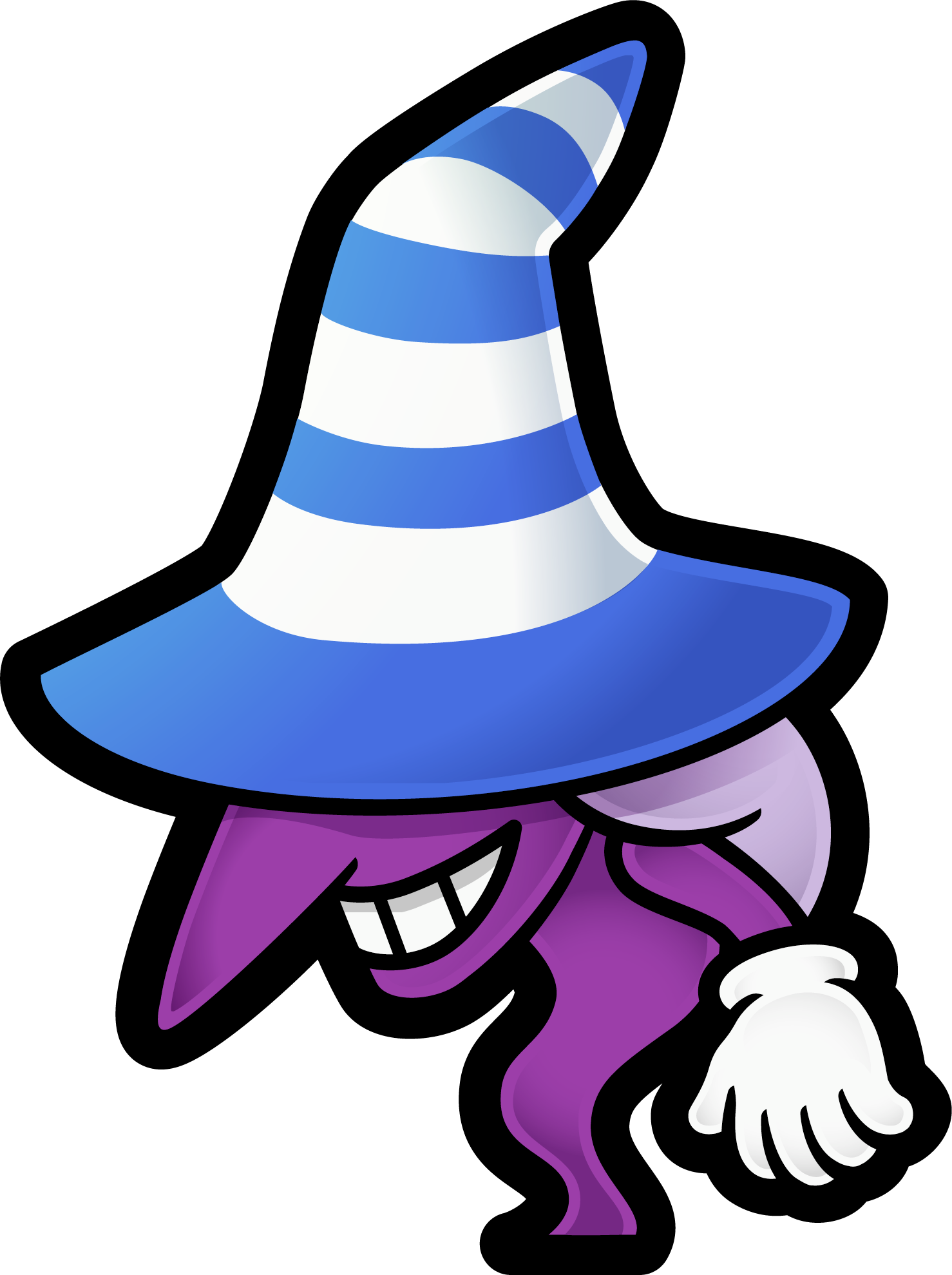 Beldam - Paper Mario The Thousand Year Door Beldam Clipart (1478x1979), Png Download
