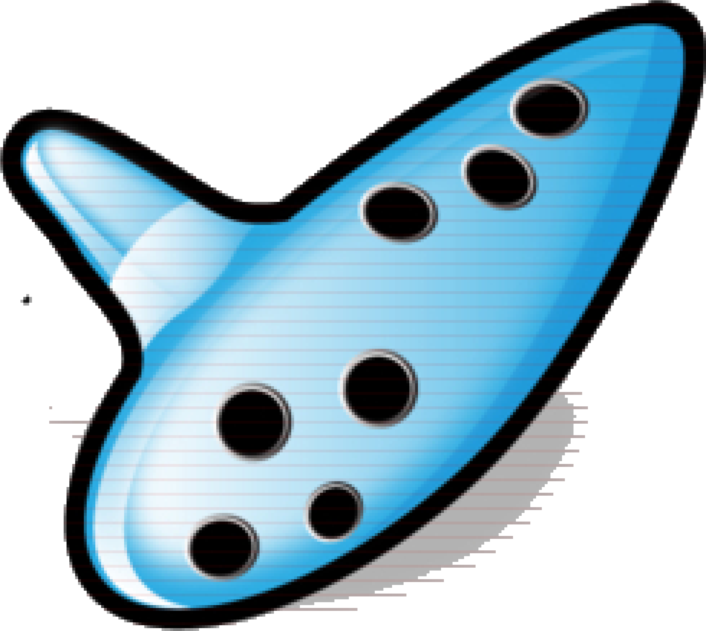 12 Hole Ocarina Music Ocarina Icon Clipart Full Size Clipart