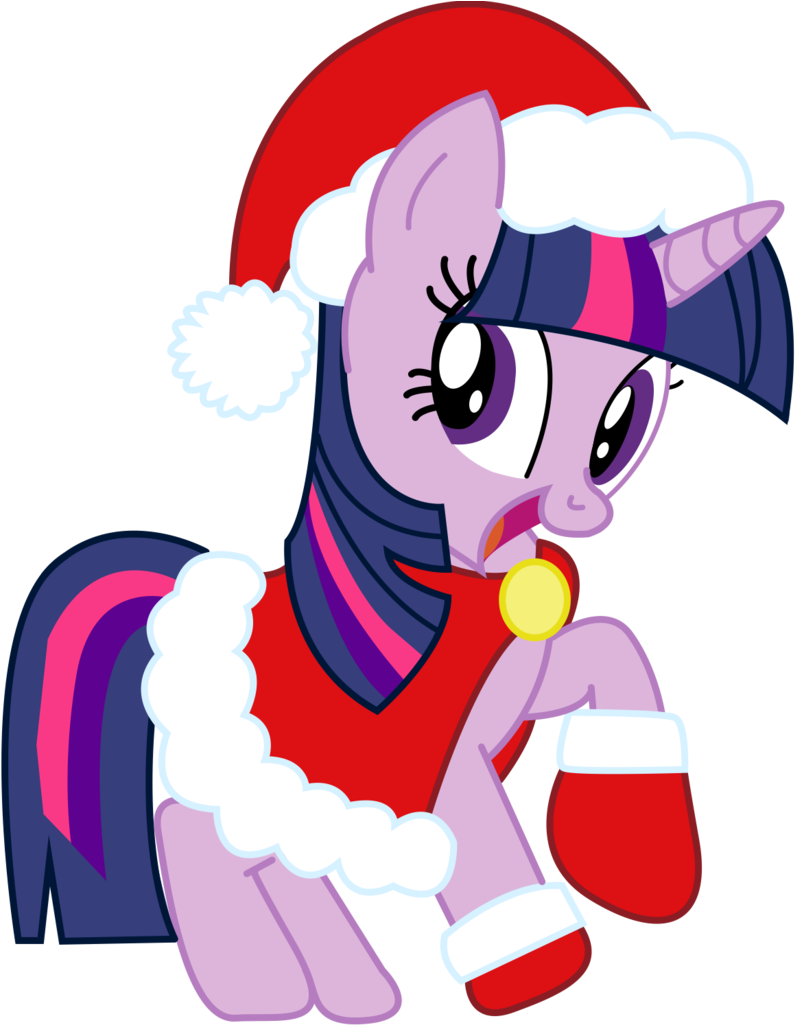 Artist Paulysentry Christmas - My Little Pony Christmas Twilight Clipart (1040x1024), Png Download