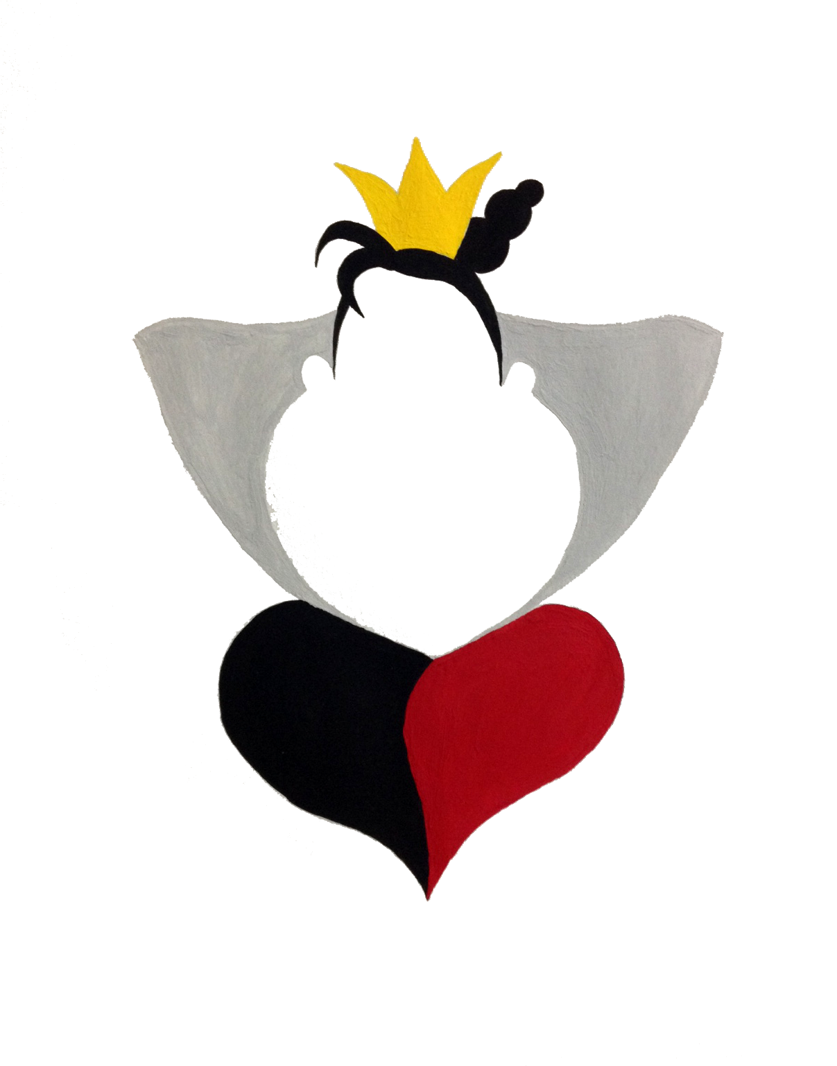 The Red Queen - Cartoon Clipart (1224x1632), Png Download