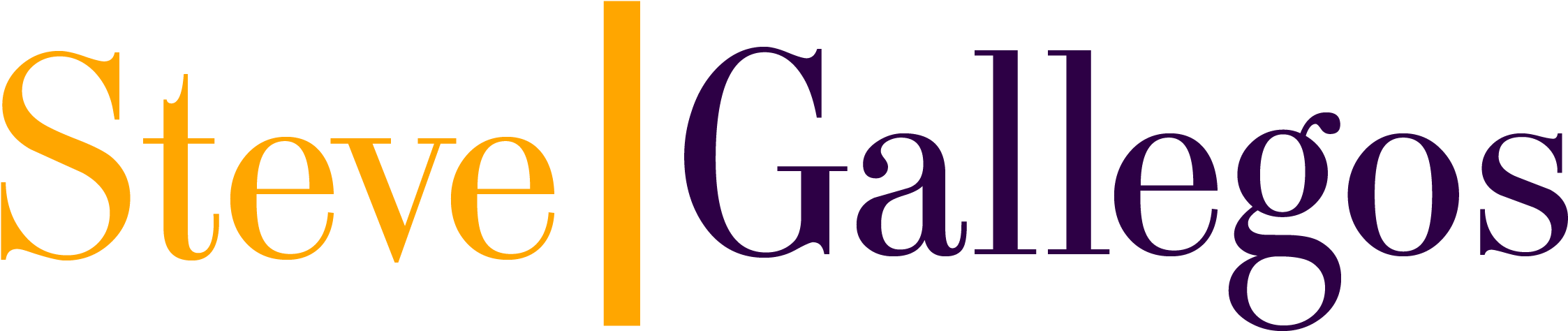 The Official Website Of Steve Gallegos - Graphic Design Clipart (2268x497), Png Download