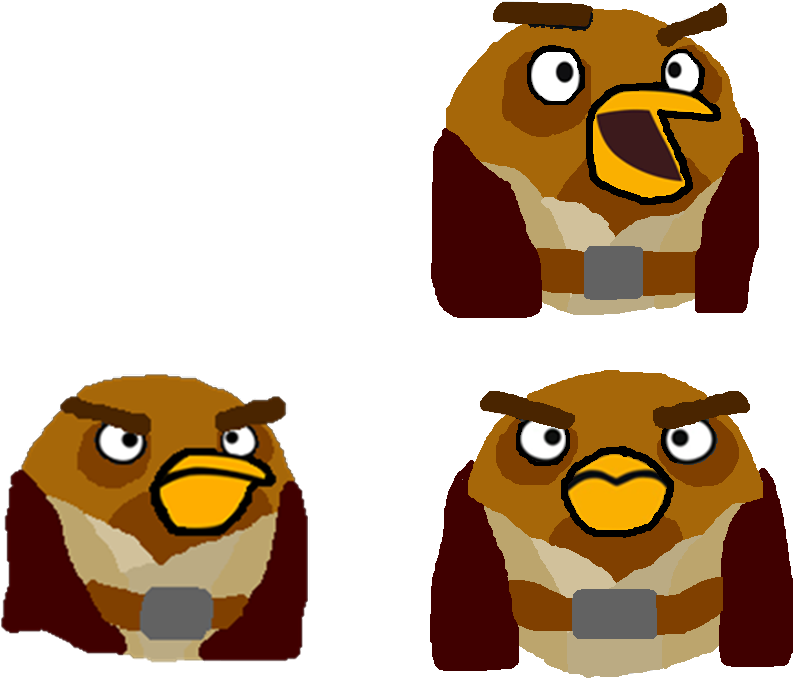 Mace Windu Lineup - Angry Birds Star Wars Clipart (1018x758), Png Download