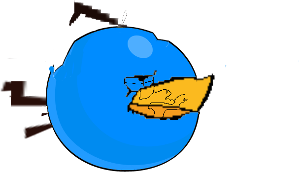 Azure Bird Gulliver - Bird Clipart (830x407), Png Download