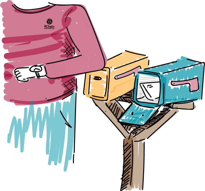 No Use In Grabbing Just One Set Of Mail - Email Clipart (683x637), Png Download