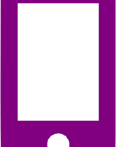 Phone Icons Purple - Ipod Clipart (640x480), Png Download