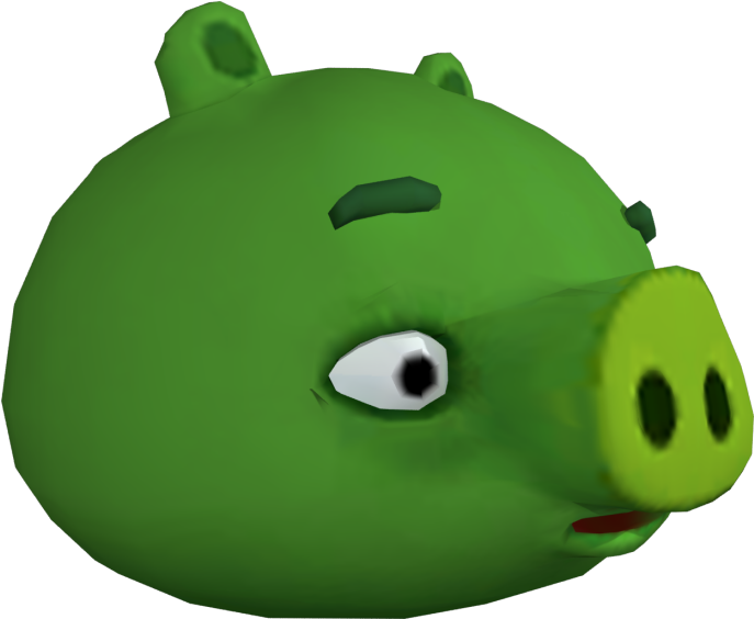 Download Zip Archive - Angry Birds Go Pig Clipart (750x650), Png Download