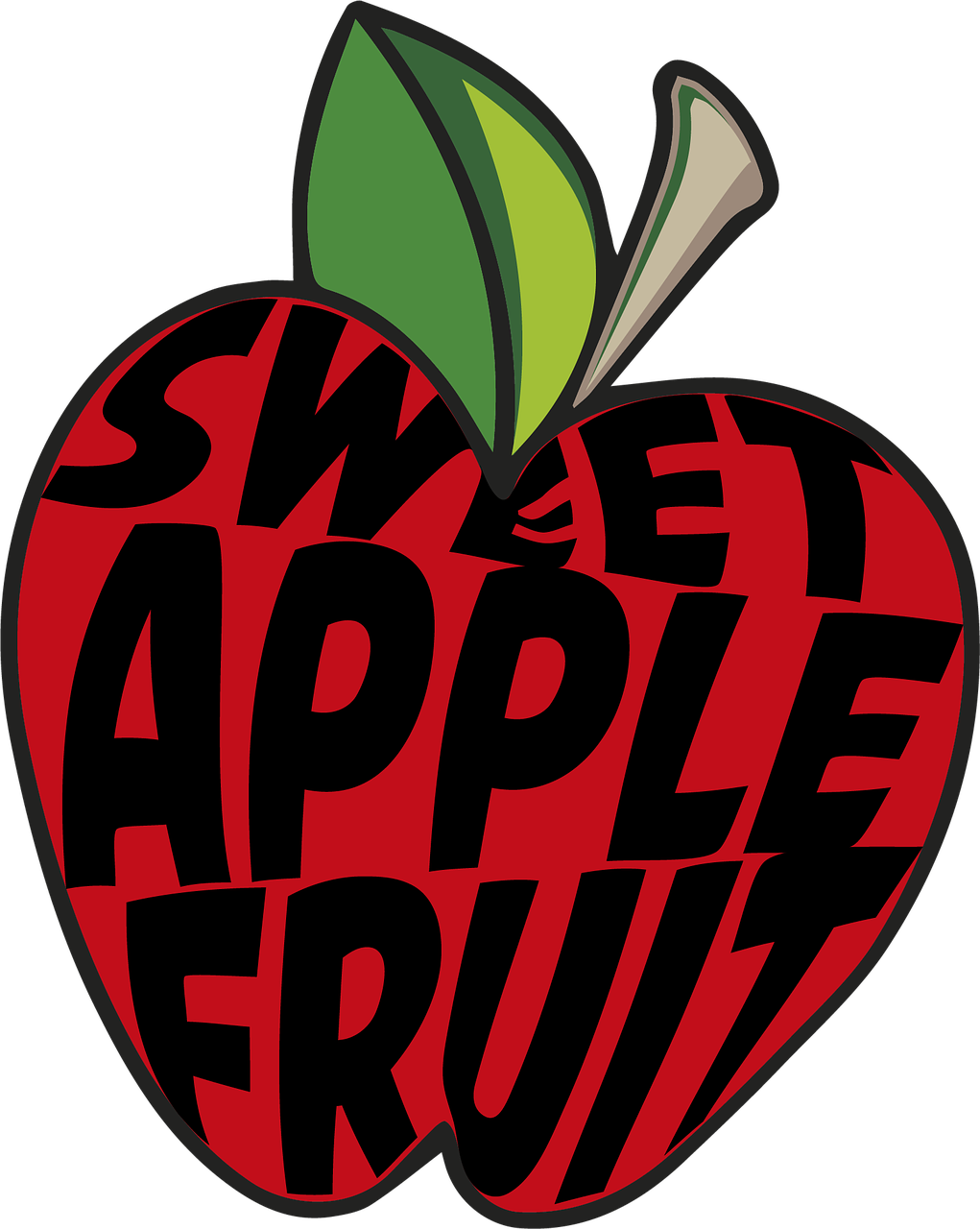 Apple Clipart (1021x1280), Png Download