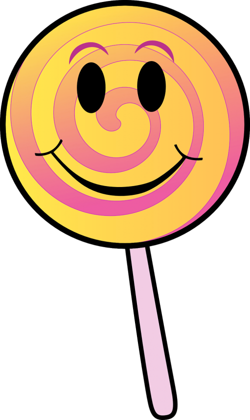 Lollipop Clip Art - Png Download (500x840), Png Download