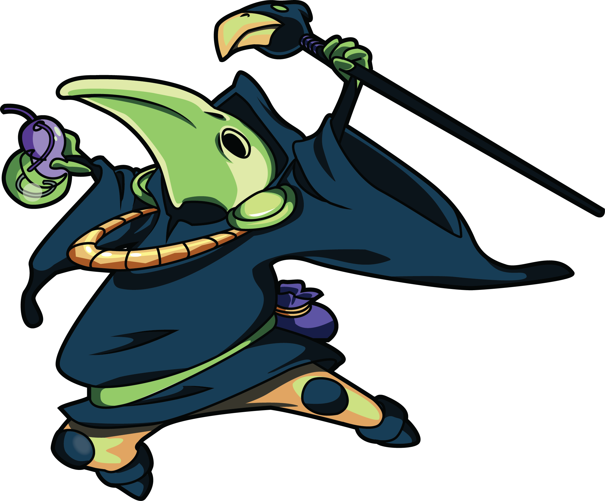 One Of The Interesting Challenges In This Regard Was - Plague Knight Official Art Clipart (2105x1742), Png Download