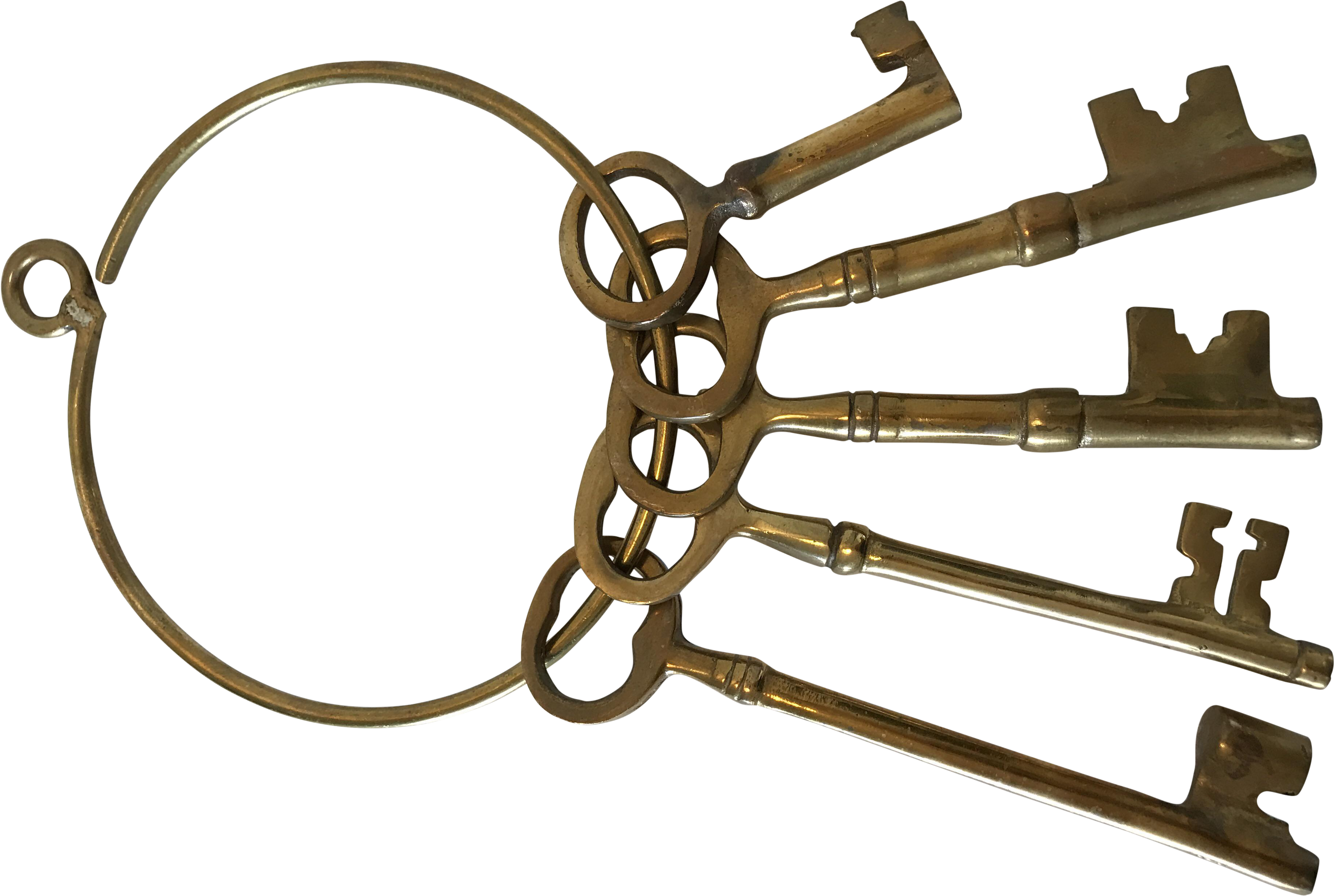 Png Ring Of Skeleton Keys Svg Free Download Clipart (4070x2734), Png Download