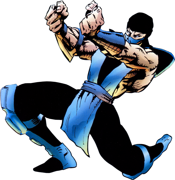Mortal Kombat Clipart Sub Zero - Mortal Kombat Cartoon Sub Zero - Png Download (777x800), Png Download