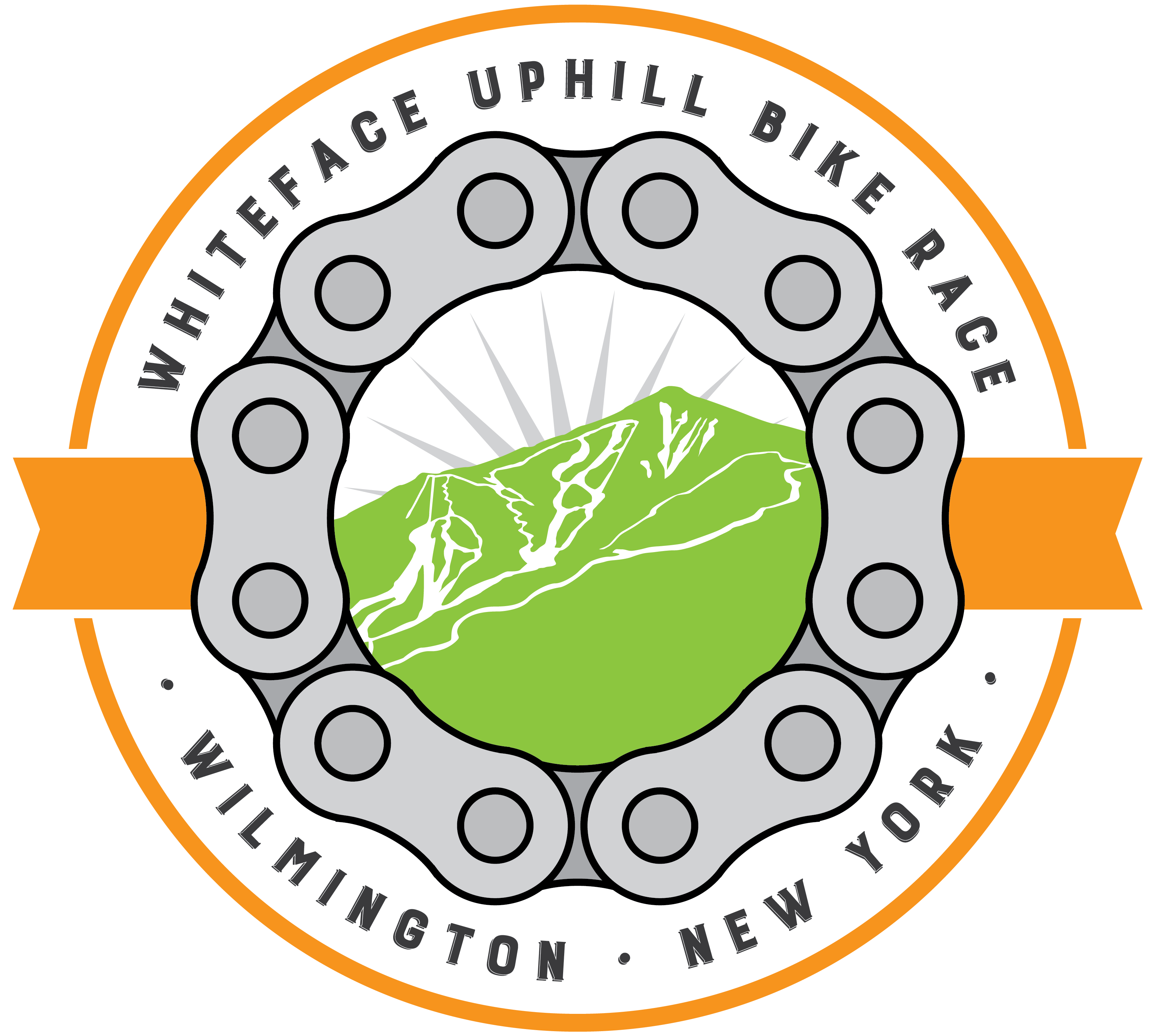 Whiteface Uphill Bike Race - Logo Clipart (3600x3600), Png Download