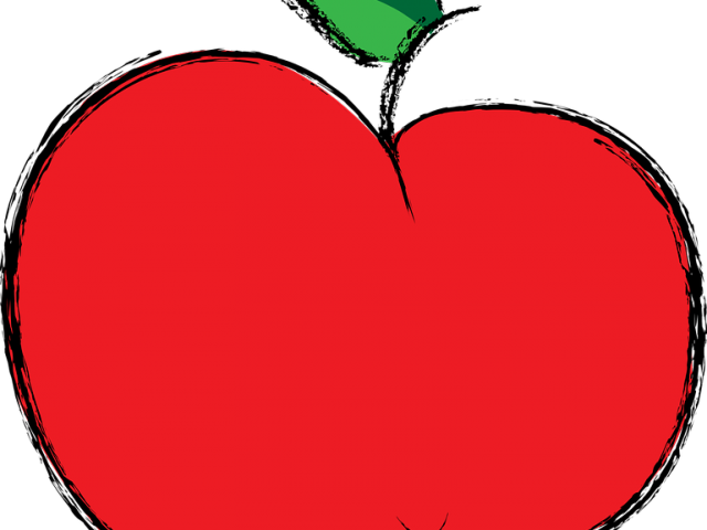 Colours Clipart Fruit - Heart - Png Download (640x480), Png Download