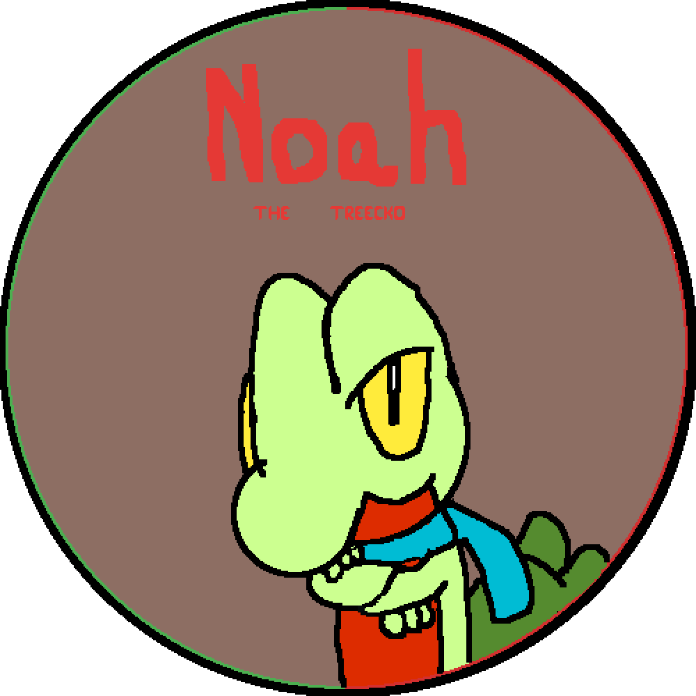Noah The Treecko - Treecko Clipart (1000x1000), Png Download
